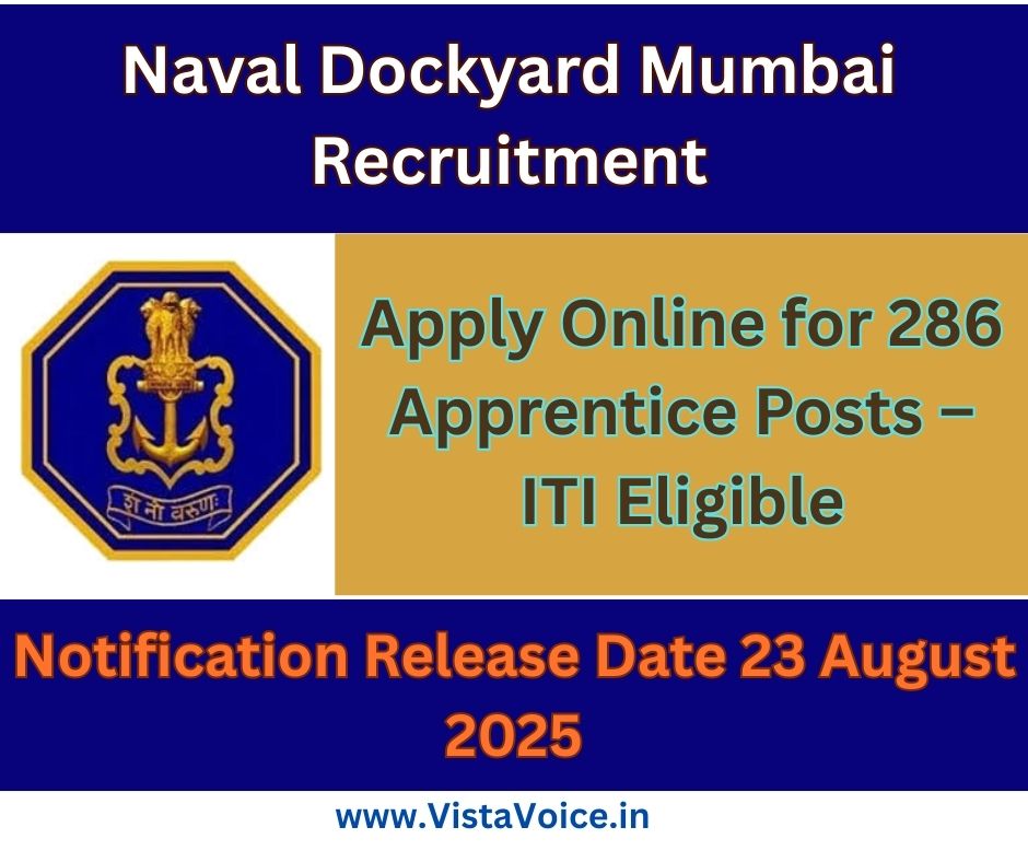 Naval Dockyard Mumbai Recruitment