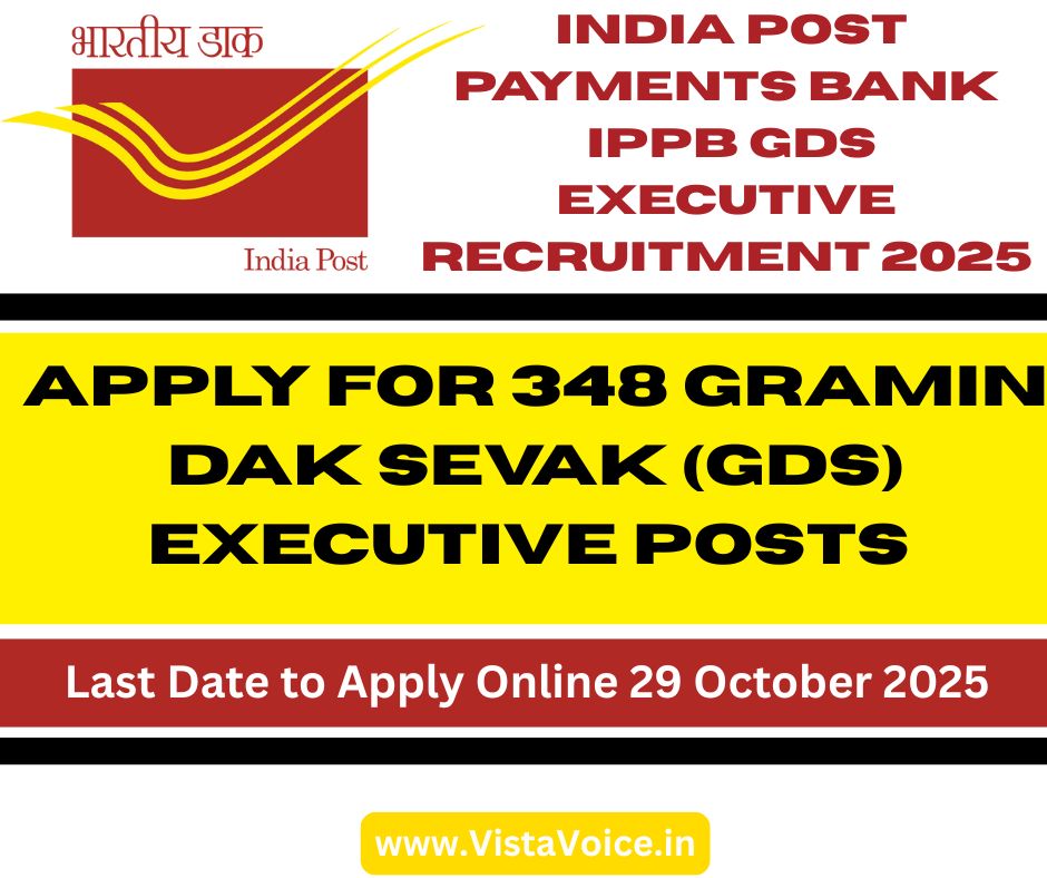 IPPB GDS Executive Recruitment