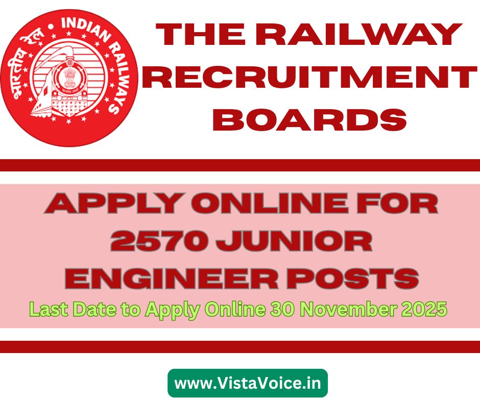 RRB JE Recruitment