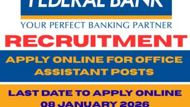Federal Bank Recruitment