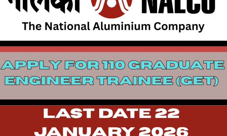 NALCO Graduate Engineer Recruitment