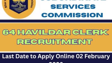 Bihar Police Havildar_Clerk Recruitment