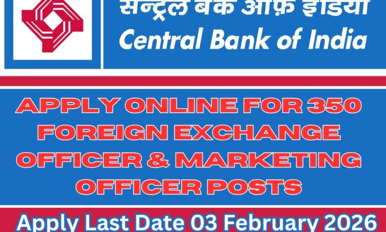 Central Bank of India Recruitment