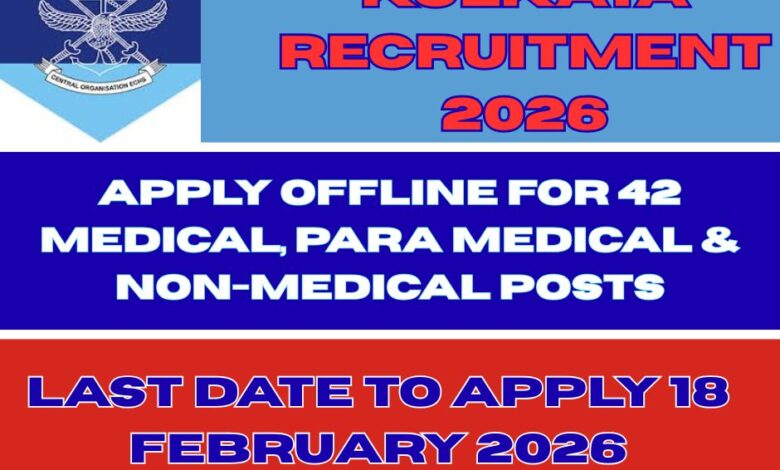 ECHS Kolkata Recruitment