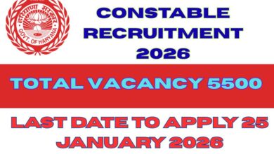 HSSC Haryana Police_Constable Recruitment