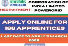 POWERGRID Apprentice Recruitment