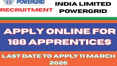 POWERGRID Apprentice Recruitment